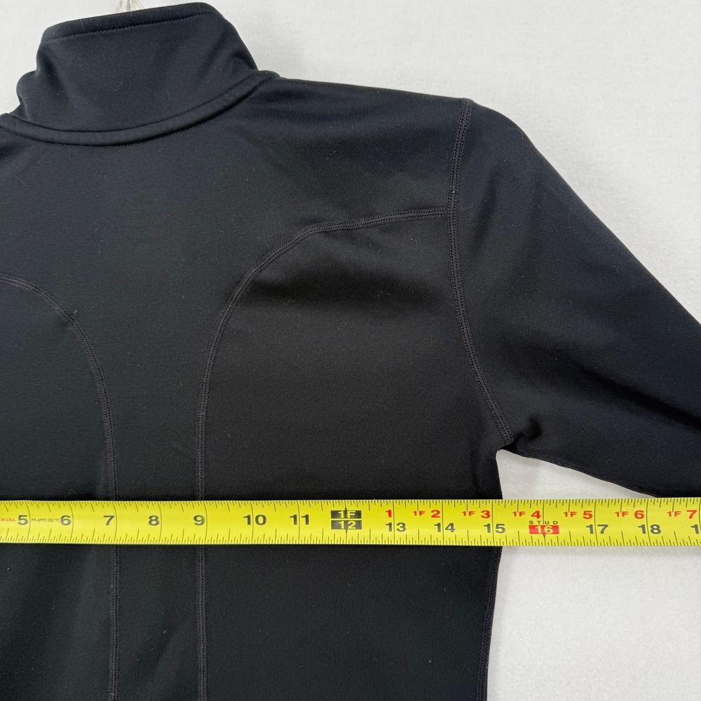 Nike Dri Fit Women's‎ Shirt Black Half Zip Athletic Top Just Do It XS Running - Picture 4 of 11